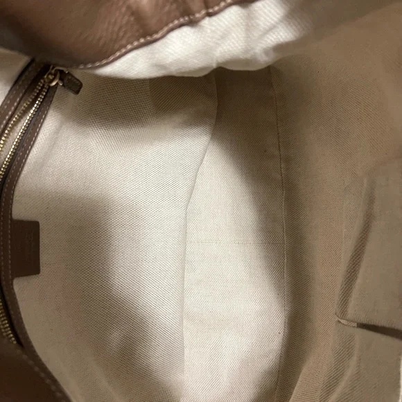 Gucci White Bamboo Flora Diana Canvas Satchel Multiple colors - Picture 9 of 12